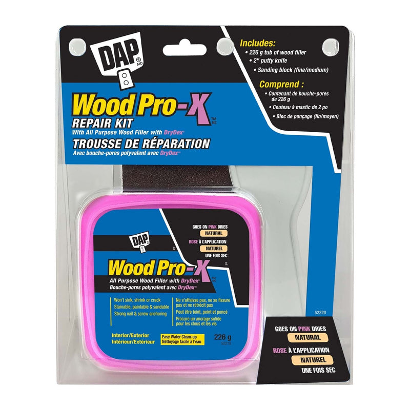 Wood PRo-X All Purpose Wood Filler Kit T1152