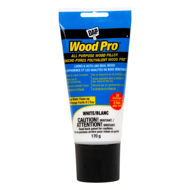 WOODPRO Latex All Purpose Wood Filler, White, 170-g U8344