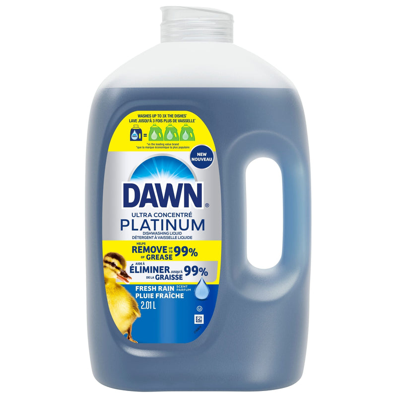 Ultra Platinum Liquid Dish Soap Refill, Refreshing Rain Scent, 2.01-L I7892