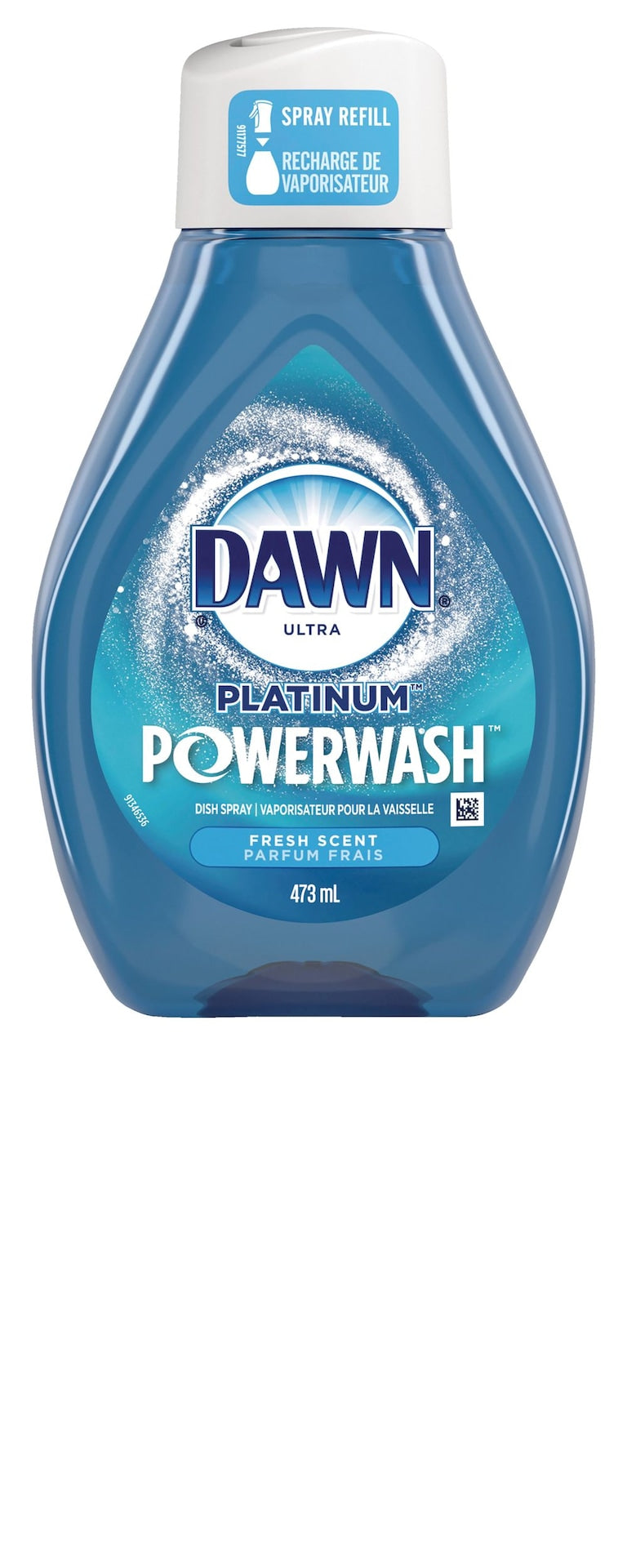 Ultra Platinum Powerwash Dish Spray Refill, 473-mL N3056