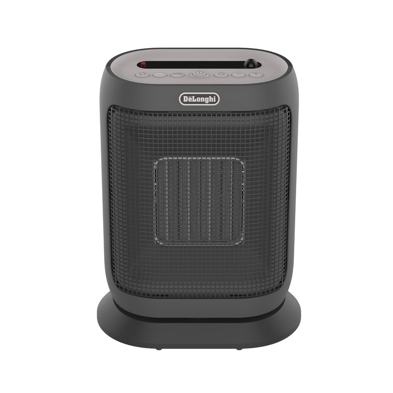 HFX42T15GI Oscillating Compact Ceramic Space Heater, 1500W, Grey R8429