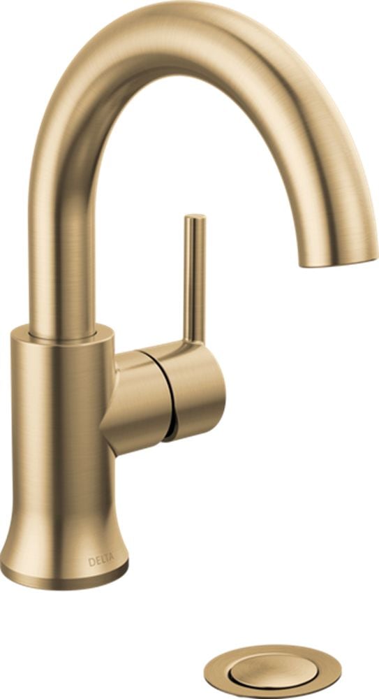 1-Handle High-Arc Lavatory Faucet, Champagne Bronze T3733