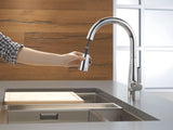 1-Handle Pull-Down Kitchen Faucet, Chrome