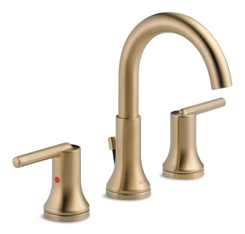 2-Handle Widespread Faucet, Champagne Bronze P7343