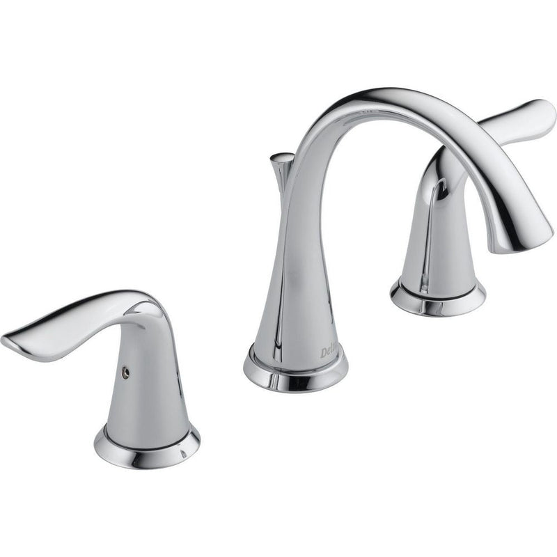 Faucet Lahara Double Handle Widespread 4-16-in Centerset Bathroom Sink Faucet with Pop-up Drain, Assorted Finishes O7592