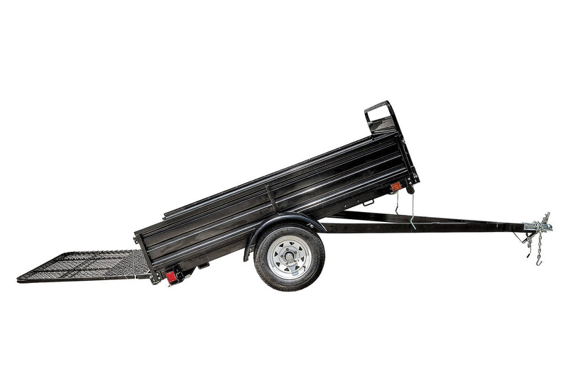 Mighty 5x7 Multi-Utility Boxed Trailer with Drop Down Gate F5113