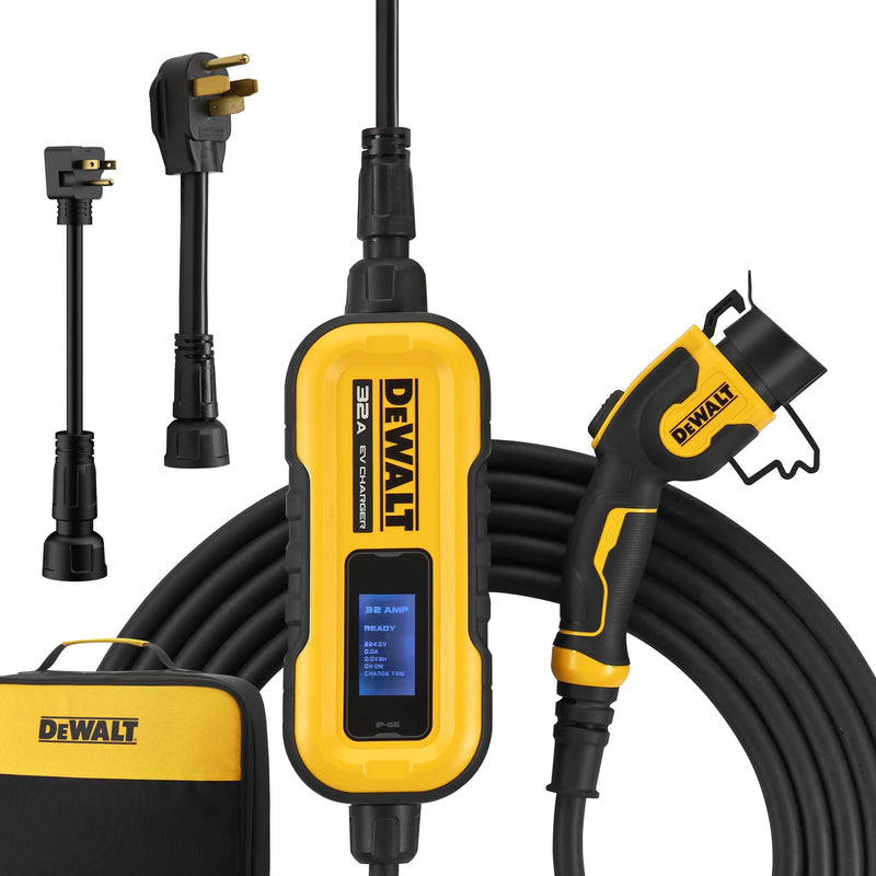 32A Level 1 & 2 NEMA 5-15 & 14-50 J1772 EV Charger Q7854