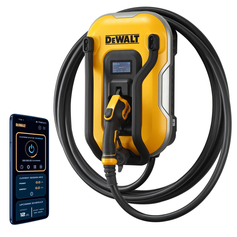 48A Wi-Fi Level 2 Hardwired J1772 EV Charger K0533