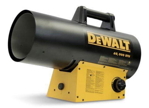 60,000-BTU Lightweight Propane Forced Air Heater O6062