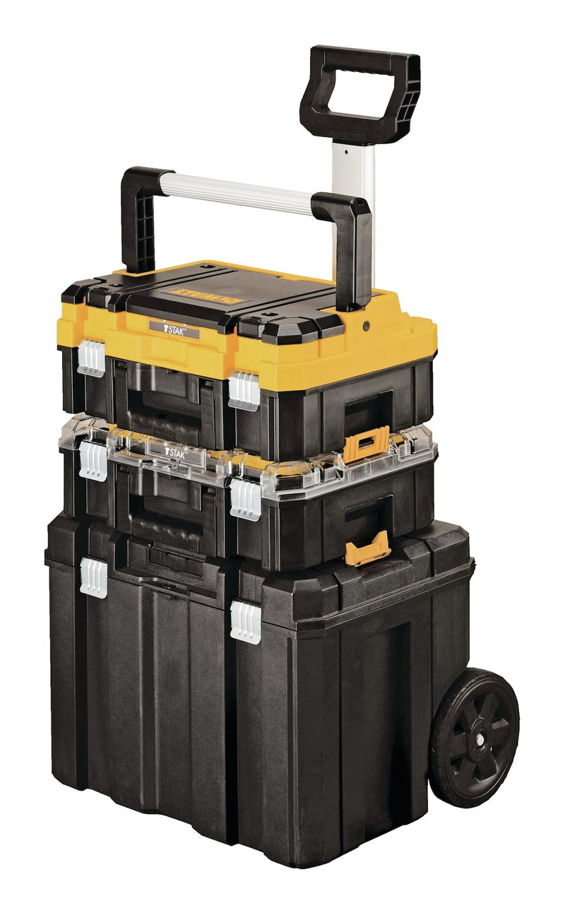 TSTAKModular Portable Tower Toolbox/Tool Storage System with Wheels & Lids, 20x17x27-in, 3-pc V3822