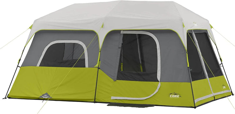 Core 9 Person Instant Cabin Tent - 14' x 9', Green (40008) K1694