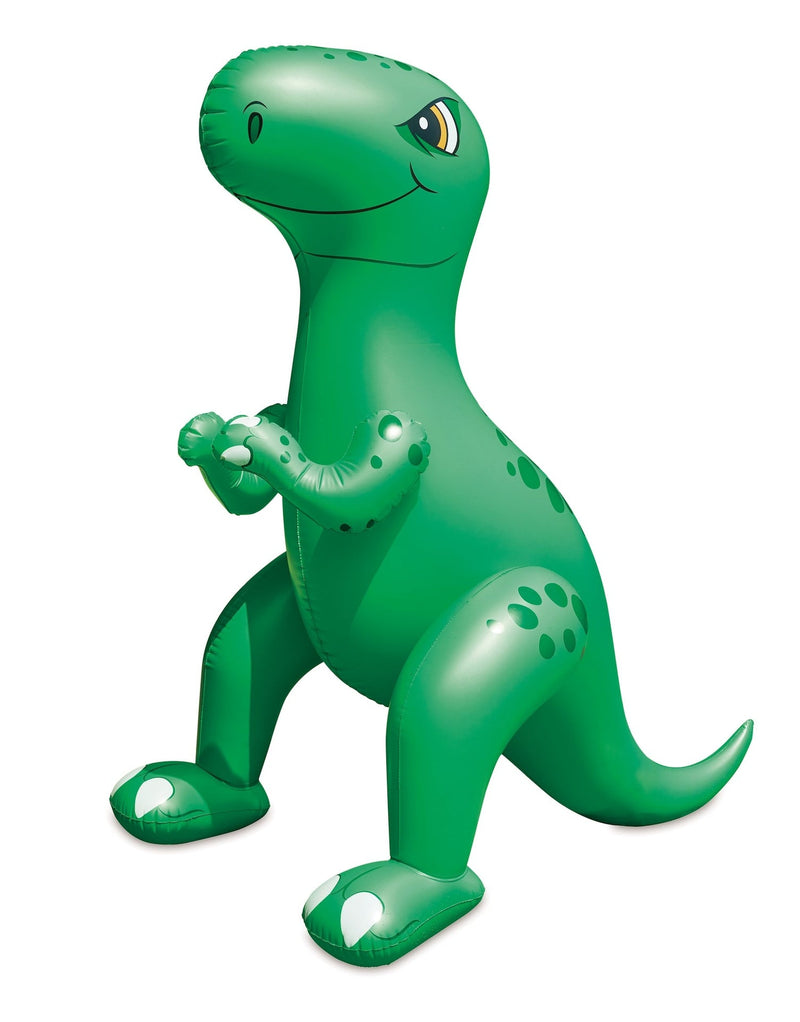 Dinosuar Giant Inflatable Water Sprinkler, Green, 7-ft, Ages 5+, for Beach/Pool Fun Activities T7852