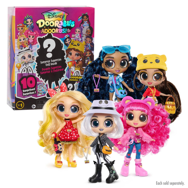Doorables Kid's Collectible Series 1 Doll for Ages 5+, Assorted Characters M4329