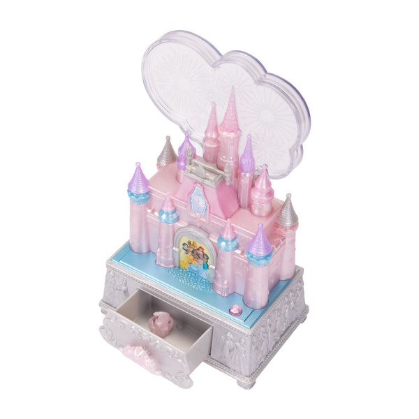 Princess Wishes 100th Celebration Castle Musical Jewellery Box, Ages 3+ X8251