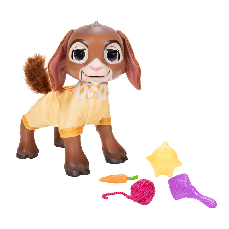 Wish Magical Movable & Talking Valentino & Star Set with Sounds, Large Interactive 12-in Toy Figure for Kids, Ages 3+ S6536