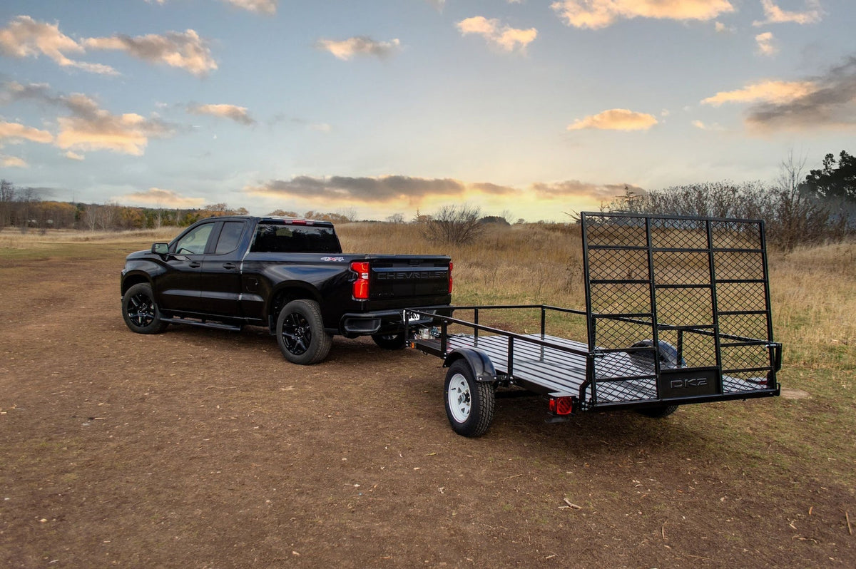 by Marlon Utility Trailer with Trailer Jack, 6 x 10-ft