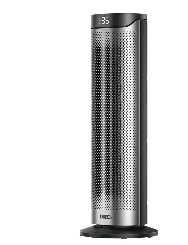 Home 1500W PTC Convection Oscillating Ceramic Electric Tower Heater, 23-in U3453