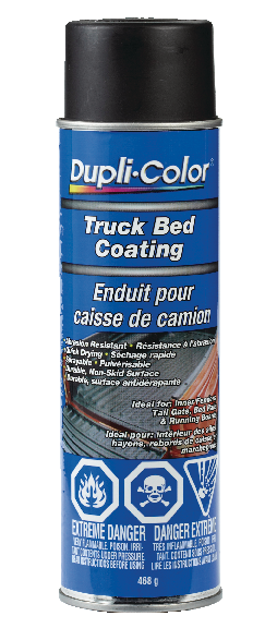 Black Vinyl Polymer Truck Bed Coating, 468g U8045