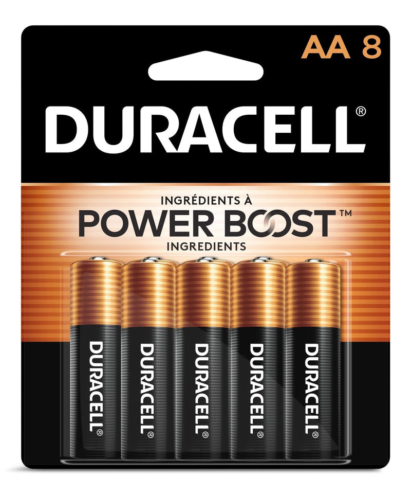 Coppertop AA Alkaline Batteries, All Purpose, 8-pk L0319