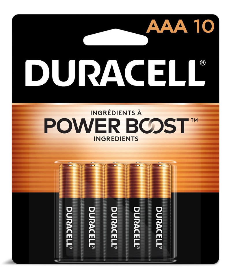 Coppertop AAA Alkaline Batteries, All Purpose, 10-pk E5165