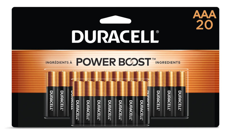 Coppertop AAA Batteries, Alkaline, 20-pk G4387