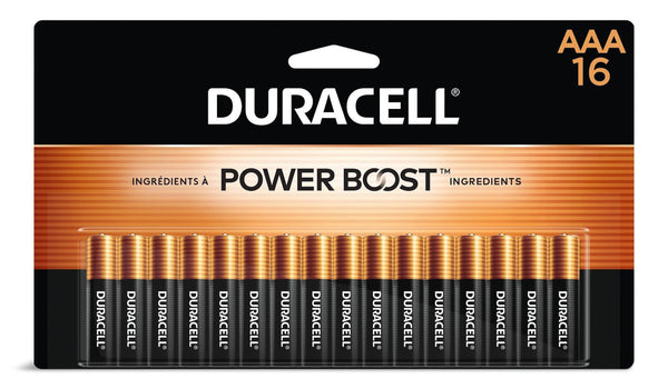 Coppertop AAA Batteries, Alkaline,16-pk X1344