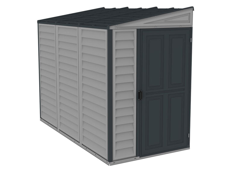 Sidemate Plus Compact/Narrow Outdoor Storage Shed, 4-ft x 8-ft X1747