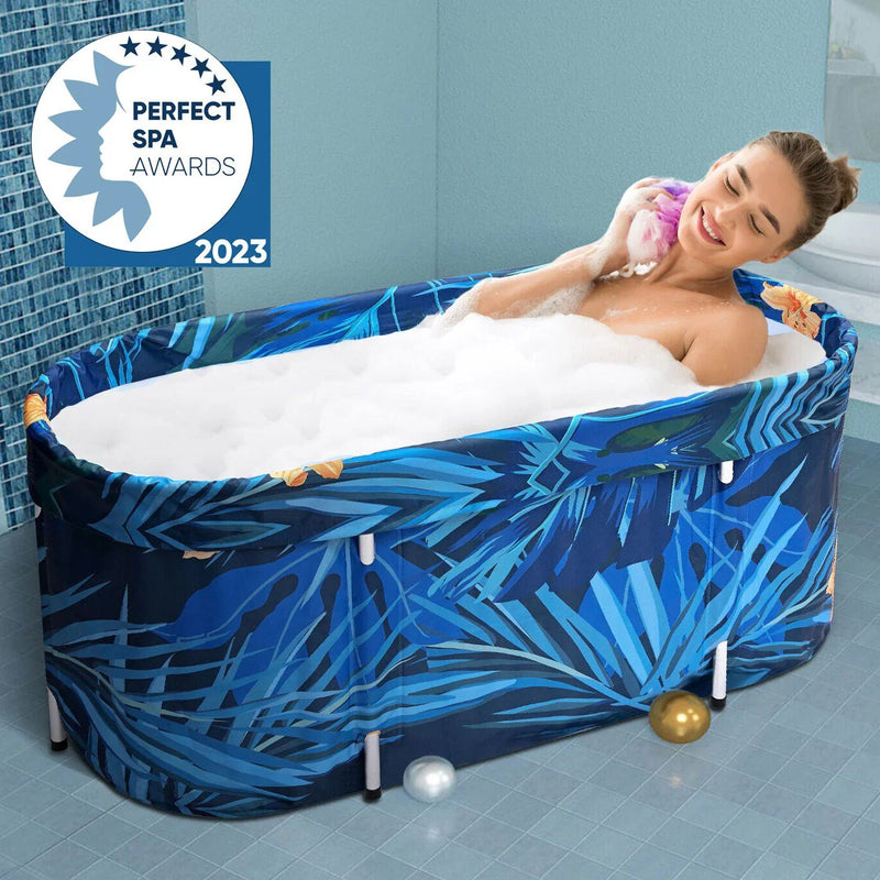 De-Stress 2023 Large Portable Folding Soaking Bathtub For Adults S0168