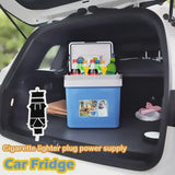 CAMOTUSE Electric Cooler Warmer Portable Car Fridge Refrigerator Camping Mini Freezer