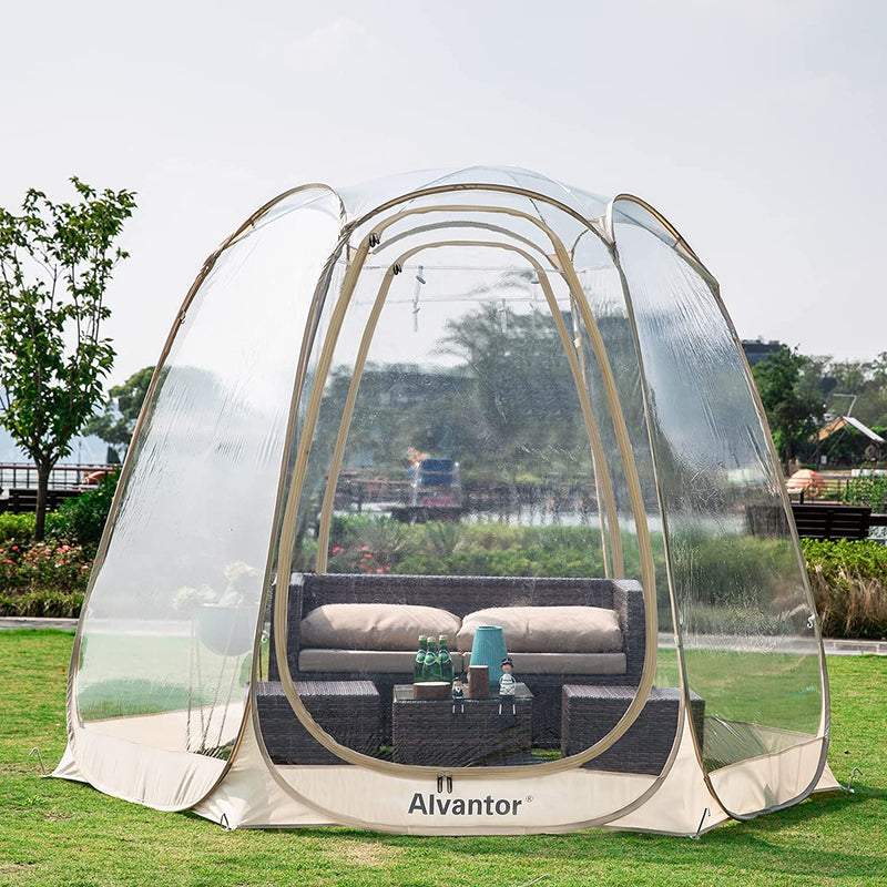 Bubble Tent Pop Up Gazebo, 8-10 Person Dome Garden Patio Canopy Shelter A7243