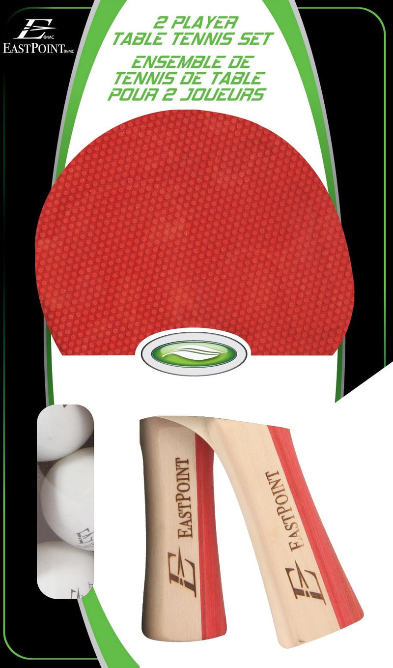 2-Player Table Tennis/Ping Pong Set with Paddles/Rackets & Balls, 5-pc T4792