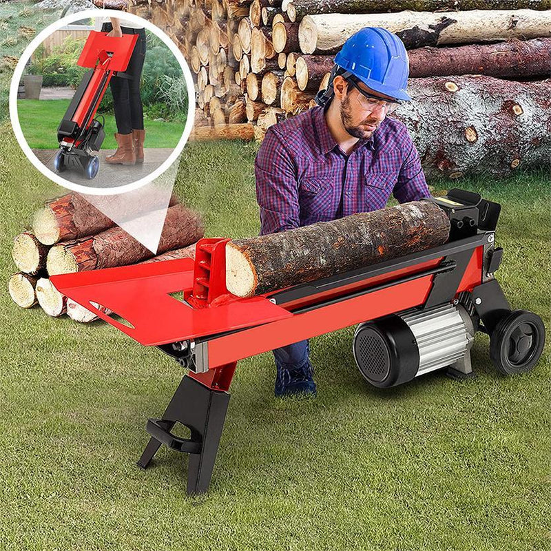 Heavy Duty 7 Tons Electric Hydraulic Log Splitter Machine L7309