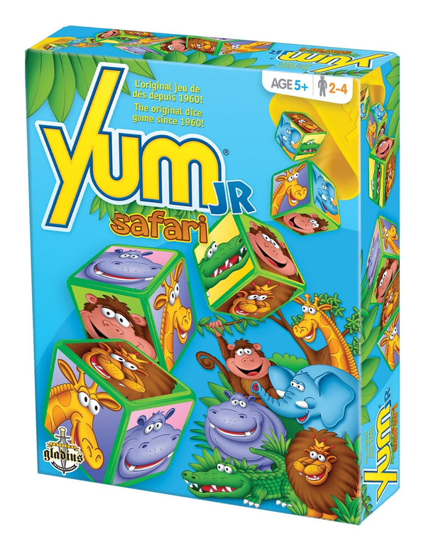 Yum Jr. Safari Animal Dice Game Set for Kids, Ages 5+ N4425