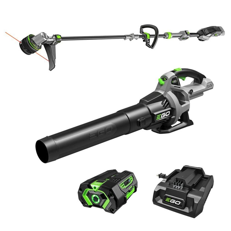 56V 15-in String Trimmer & 530 CFM Leaf Blower Combo Kit, Includes (1) 2.5Ah Battery and (1) 210W Standard Charger, ST1502LB X5102