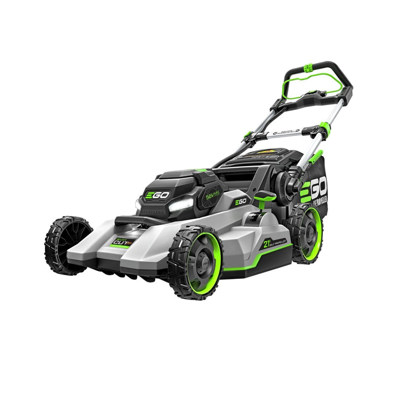 56V Brushless Cordless 21-in Self-Propelled Lawn Mower, Includes (1) 10Ah Battery and (1) 700W Turbo Charger, LM2156SP O1400