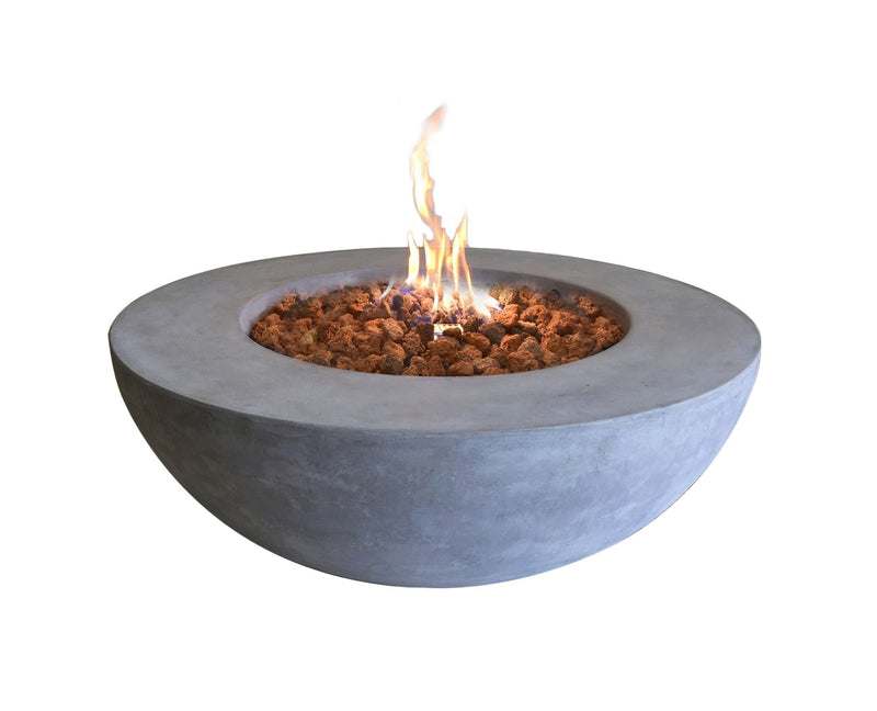 Lunar Bowl Liquid Propane, Light Grey E1281