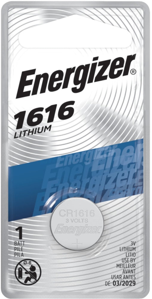 1-pk CR1616 DL1616 3V / 3 Volt Lithium Coin Cell Battery, Long Lasting, All Purpose U0051