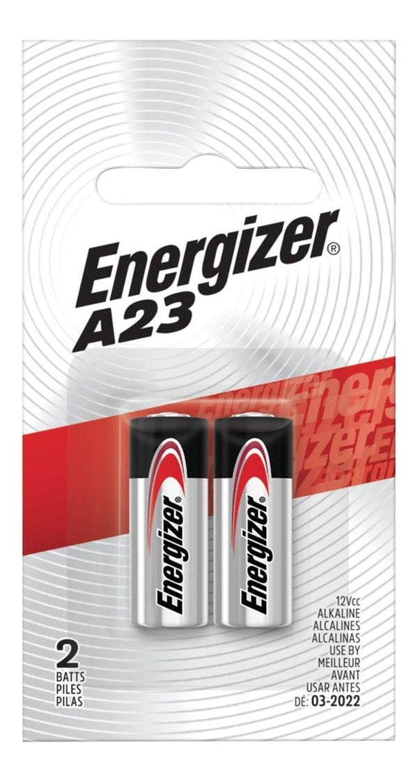 2-pk A23 12V / 12 Volt Alkaline Batteries, Long Lasting, All Purpose T0518