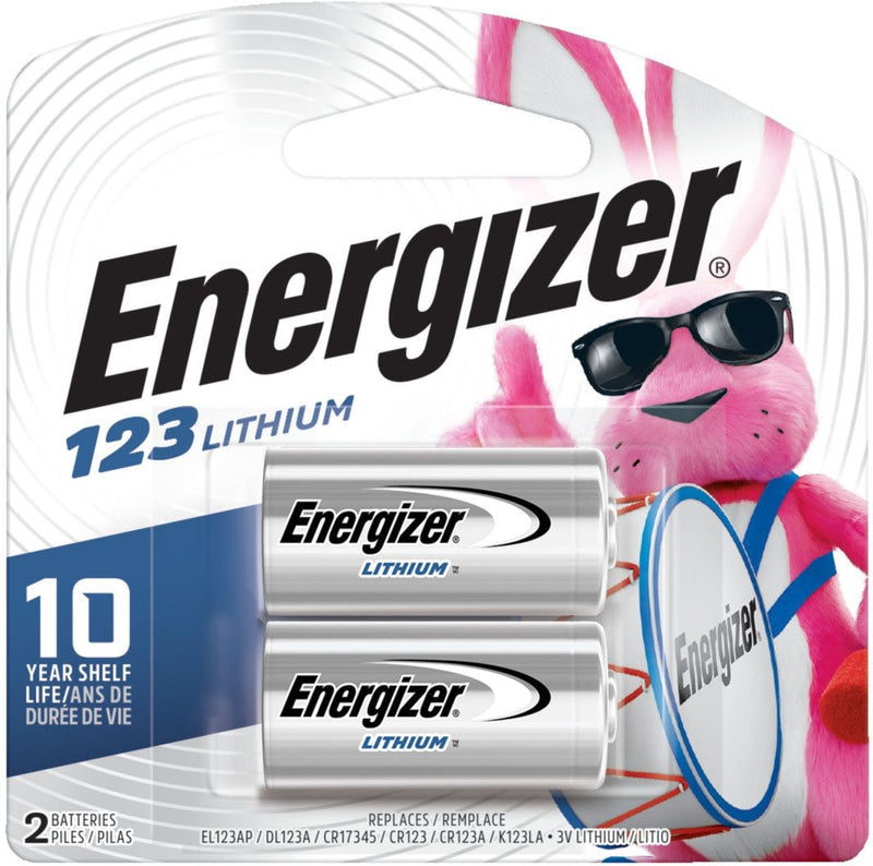2-pk CR123 3V / 3 Volt Lithium Photo Batteries M1149