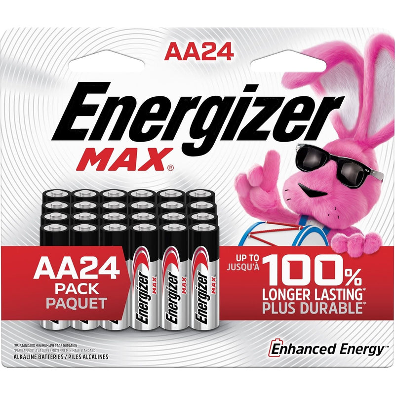 Alkaline MAX Double A Batteries, 24-pk M5075