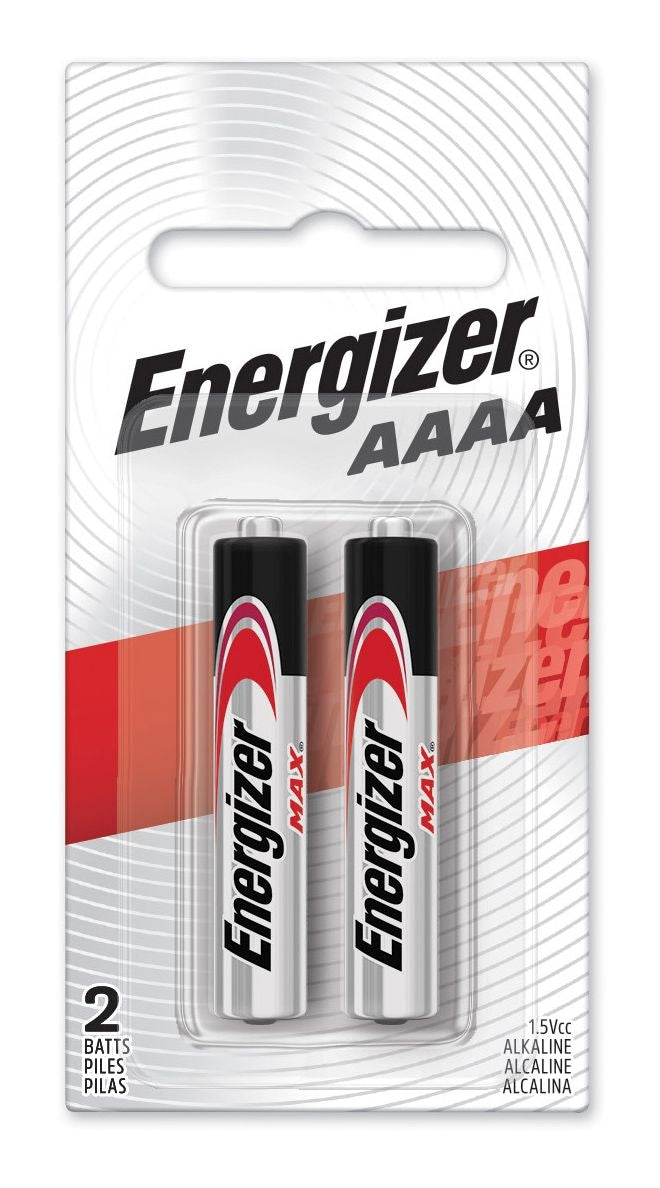 Max 2-pk AAAA Alkaline Batteries, For Small devices P8434