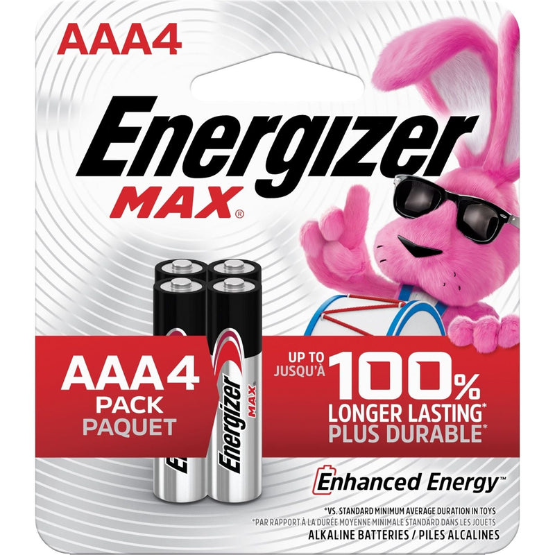 Max 4-pk AAA Alkaline Batteries, Long Lasting, All Purpose N7346