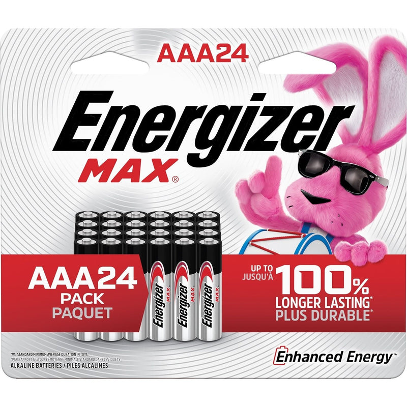 Max Alkaline AAA Batteries, 24-pk P4644
