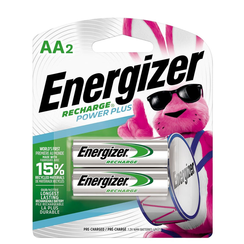 NH15BP-2 2-pk AA 2300 mAh NiMH Rechargeable Batteries, Pre-Charged, All Purpose B5353