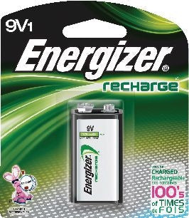 NH22NBP 1-pk 9V / 9 Volt 175 mAh NiMH Rechargeable Battery, Pre-Charged, All Purpose H7002