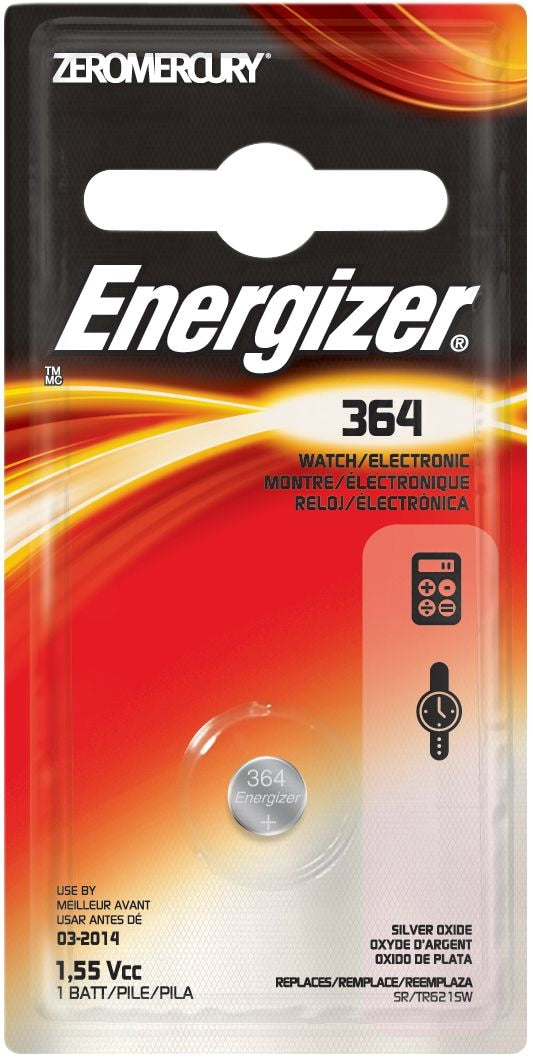 Silver Oxide 1-pk 365/363 SR621SW 1.5V / 1.5 Volt Button Cell Watch Battery J2871