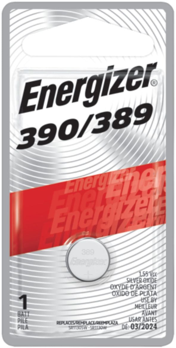 Silver Oxide 1-pk 390/389 LR1130 AG10 1.5V / 1.5 Volt Button Cell Battery U6424