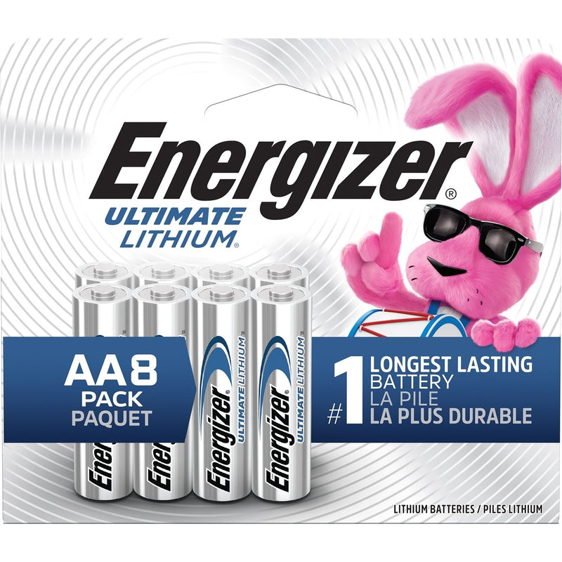 Ultimate AA Lithium Batteries, Long Lasting, All Purpose, 8-pk A5814