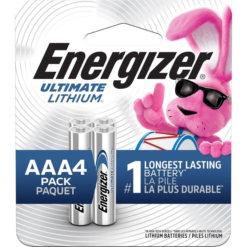 Ultimate Lithium AAA Batteries, 4-pk B8431