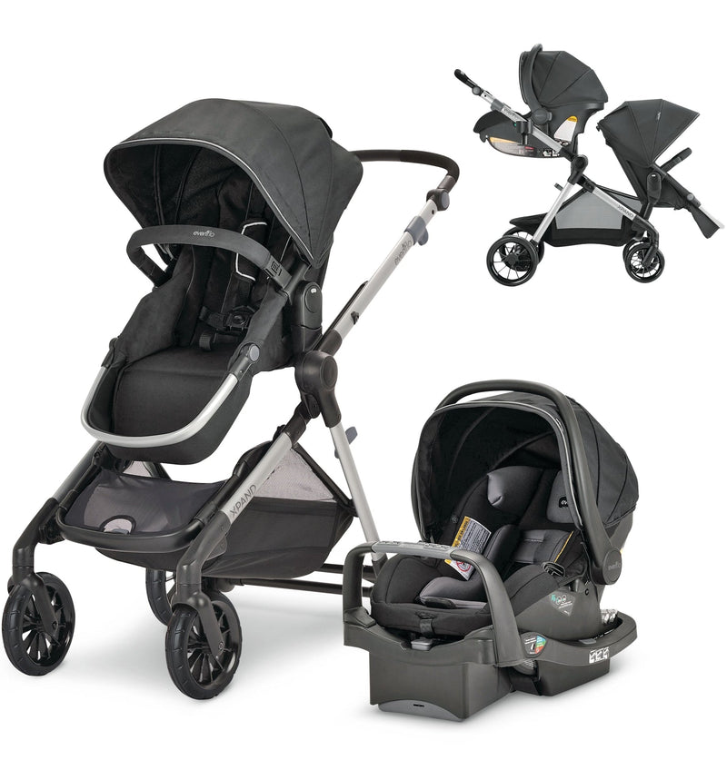 Pivot Xpand Modular Compact Fold Travel System with Stroller & Car Seat U0895